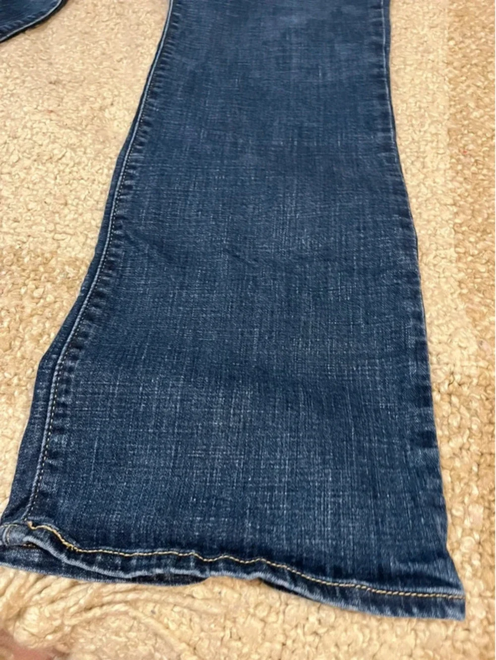 Levi’s Classic Bootcut Jeans Man W33 L32 Dark Wash Stretch Blue Denim